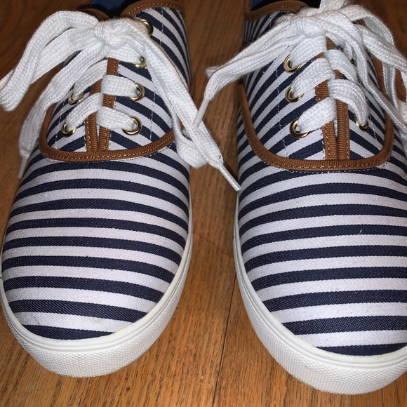 JustFab Shoes - 3 for $20 - Striped women’s sneakers, size 9